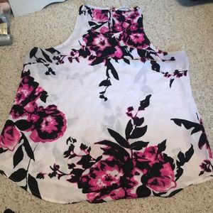 Floral tank top